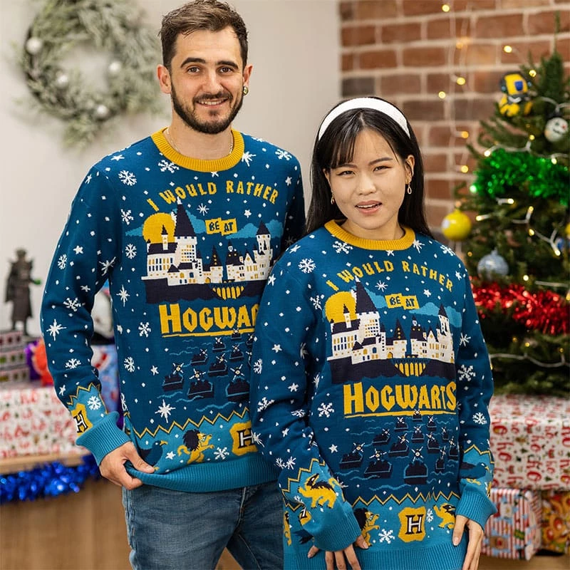 New β€οΈ Official Harry Potter π Christmas Jumper / Ugly Sweater π₯ 2 Official Harry Potter Christmas Jumper / Ugly Sweater
