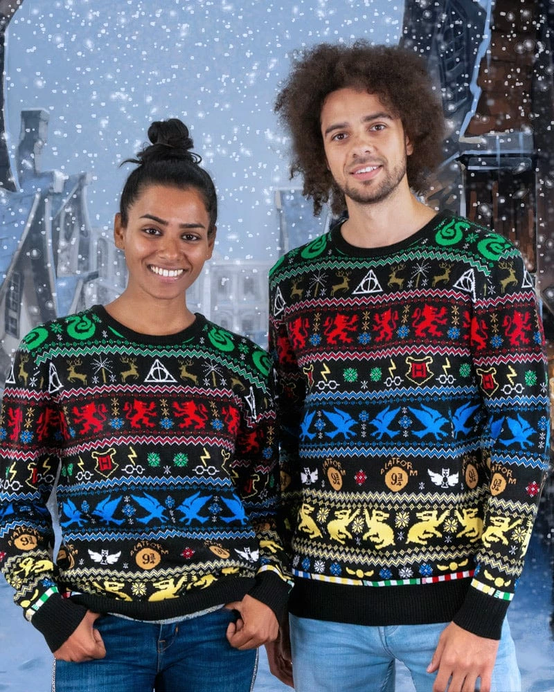 Cheapest π€© Harry Potter π Christmas Jumper Official Harry Potter Houses π Christmas Jumper / Ugly Sweater β€οΈ 1 Harry Potter Christmas Jumper Official Harry Potter Houses Christmas Jumper / Ugly Sweater