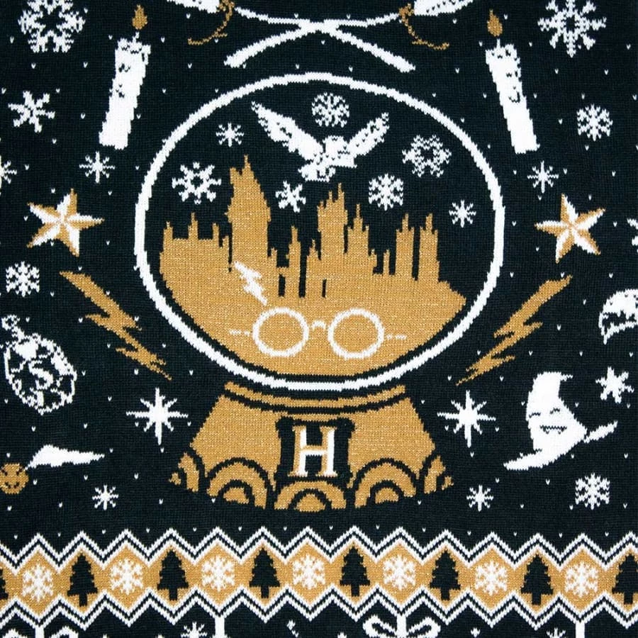 Hot Sale ✔️ Harry Potter 🎄 Christmas Jumper Official Harry Potter ‘Snow Globe 🎄 Christmas’ 🎄 Christmas Jumper / Ugly Sweater 🎉 5 Harry Potter Christmas Jumper Official Harry Potter ‘Snow Globe Christmas’ Christmas Jumper / Ugly Sweater