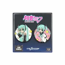 Best Pirce ⭐ Accessories Pin Kings Hatsune Miku Enamel Pin Badge Set 1.3 ✔️ 8 Accessories Pin Kings Hatsune Miku Enamel Pin Badge Set 1.3