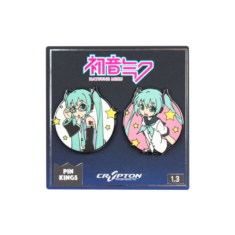 Best Pirce ⭐ Accessories Pin Kings Hatsune Miku Enamel Pin Badge Set 1.3 ✔️ 3 Accessories Pin Kings Hatsune Miku Enamel Pin Badge Set 1.3