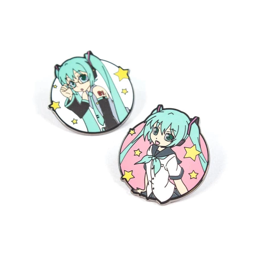 Best Pirce ⭐ Accessories Pin Kings Hatsune Miku Enamel Pin Badge Set 1.3 ✔️ 5 Accessories Pin Kings Hatsune Miku Enamel Pin Badge Set 1.3