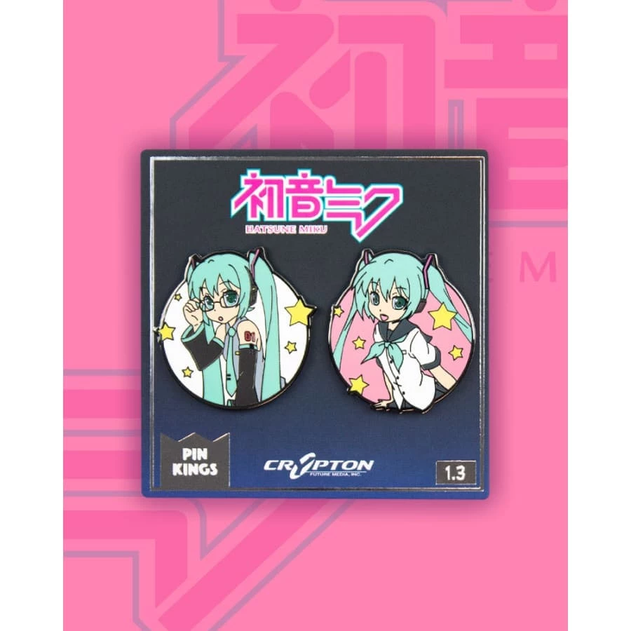 Best Pirce ⭐ Accessories Pin Kings Hatsune Miku Enamel Pin Badge Set 1.3 ✔️ 1 Accessories Pin Kings Hatsune Miku Enamel Pin Badge Set 1.3