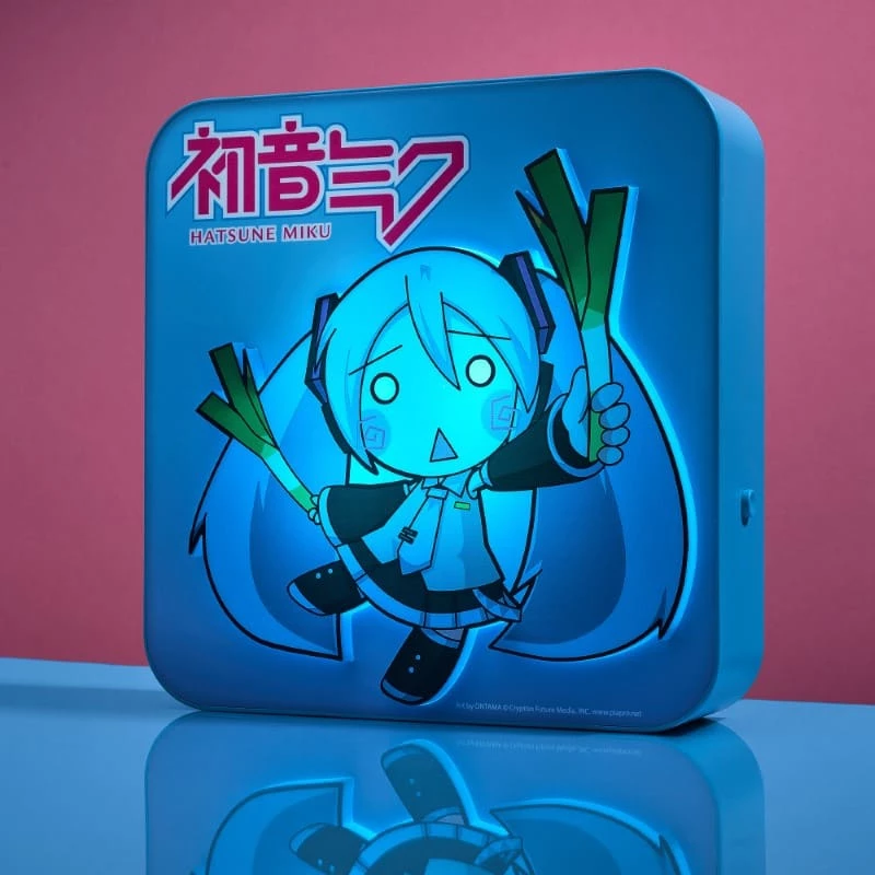 Brand new π Official Hatsune Miku 3D Desk Lamp / Wall Light π₯° 3 Official Hatsune Miku 3D Desk Lamp / Wall Light