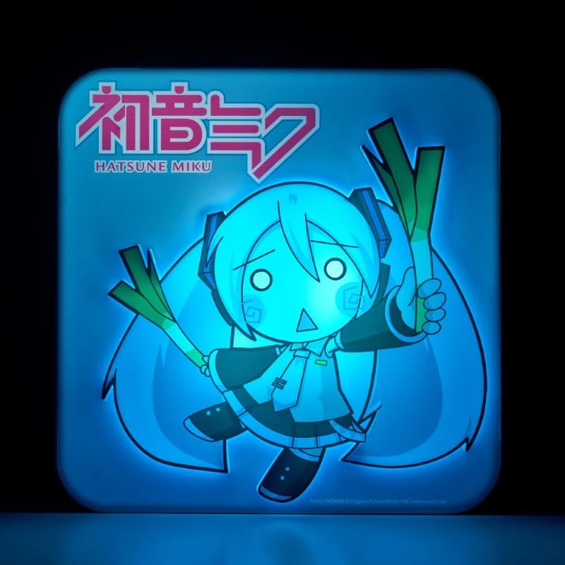 Brand new π Official Hatsune Miku 3D Desk Lamp / Wall Light π₯° 4 Official Hatsune Miku 3D Desk Lamp / Wall Light