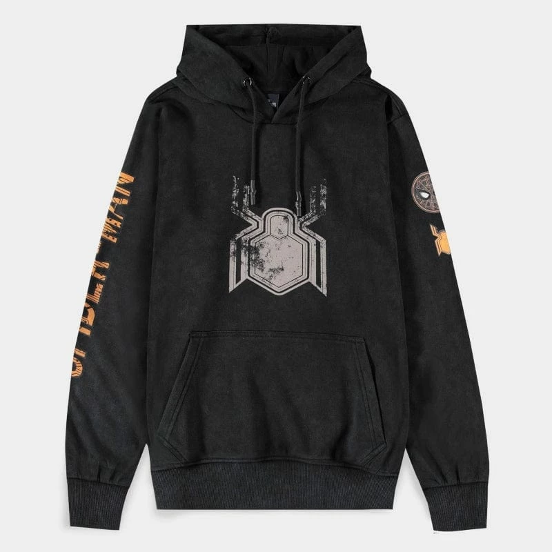 Wholesale π€© Official Marvel Spider-Man Unisex Acid Washed Hoodies π 1 Official Marvel Spider-Man Unisex Acid Washed Hoodies