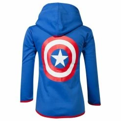 Official Marvel Captain America Kids Tech Hoodies