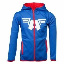 Official Marvel Captain America Kids Tech Hoodies