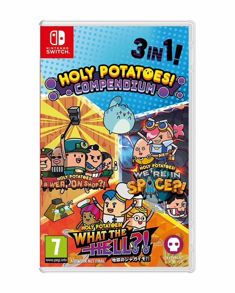 Brand new π Nintendo Switch Games Numskull Holy Potatoes Compendium (Nintendo Switch) β¨ 1 Nintendo Switch Games Numskull Holy Potatoes Compendium (Nintendo Switch)