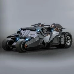 Batman Official Hot Toys DC Comics The Dark Knight Trilogy Batmobile 1:6 Scale Figure