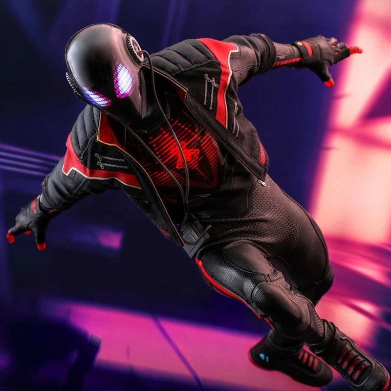 Outlet π Official Hot Toys Marvel Spider-Man Miles Morales 2020 Suit 1:6 Scale Figure π€© 3 Official Hot Toys Marvel Spider-Man Miles Morales 2020 Suit 1:6 Scale Figure