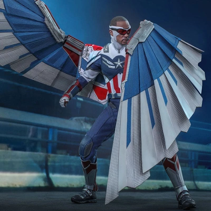 Deals π Avengers Official Hot Toys The Falcon And The Winter Soldier Captain America 1:6 Scale Figure π 10 Avengers Official Hot Toys The Falcon And The Winter Soldier Captain America 1:6 Scale Figure