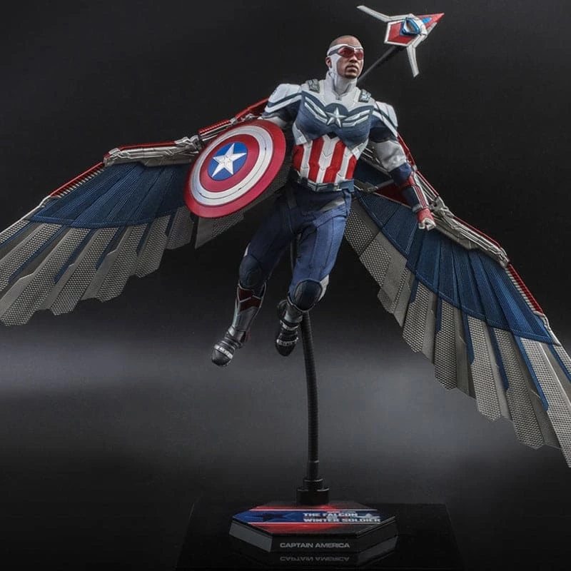 Deals π Avengers Official Hot Toys The Falcon And The Winter Soldier Captain America 1:6 Scale Figure π 4 Avengers Official Hot Toys The Falcon And The Winter Soldier Captain America 1:6 Scale Figure
