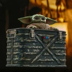 Official Hot Toys Star Wars The Mandalorian Grogu 1:6 Scale Figure