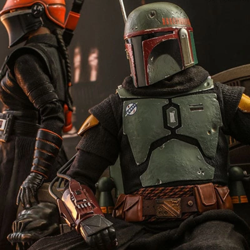 Wholesale 🥰 The Mandalorian Official Hot Toys Star Wars Boba Fett (Repaint Armour) And Throne 1:6 Scale Figure 🧨 4 The Mandalorian Official Hot Toys Star Wars Boba Fett (Repaint Armour) And Throne 1:6 Scale Figure