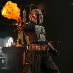 Wholesale 🥰 The Mandalorian Official Hot Toys Star Wars Boba Fett (Repaint Armour) And Throne 1:6 Scale Figure 🧨 20 The Mandalorian Official Hot Toys Star Wars Boba Fett (Repaint Armour) And Throne 1:6 Scale Figure