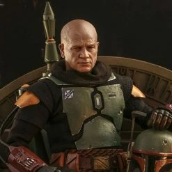 Wholesale 🥰 The Mandalorian Official Hot Toys Star Wars Boba Fett (Repaint Armour) And Throne 1:6 Scale Figure 🧨 24 The Mandalorian Official Hot Toys Star Wars Boba Fett (Repaint Armour) And Throne 1:6 Scale Figure