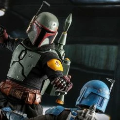 Wholesale 🥰 The Mandalorian Official Hot Toys Star Wars Boba Fett (Repaint Armour) And Throne 1:6 Scale Figure 🧨 28 The Mandalorian Official Hot Toys Star Wars Boba Fett (Repaint Armour) And Throne 1:6 Scale Figure