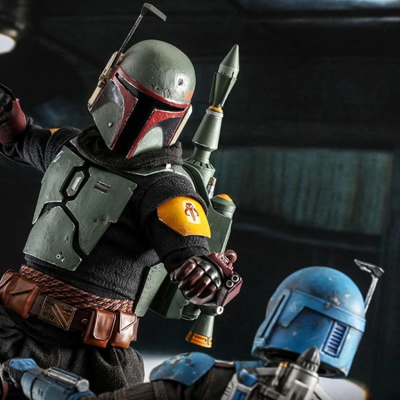 Wholesale 🥰 The Mandalorian Official Hot Toys Star Wars Boba Fett (Repaint Armour) And Throne 1:6 Scale Figure 🧨 13 The Mandalorian Official Hot Toys Star Wars Boba Fett (Repaint Armour) And Throne 1:6 Scale Figure
