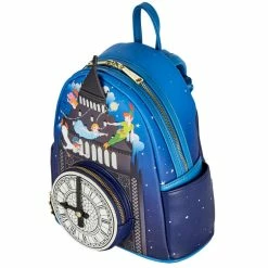Coupon π LoungeFly Disney Peter Pan Glow Clock Mini π Backpack Bags 𧨠7 LoungeFly Disney Peter Pan Glow Clock Mini Backpack Bags