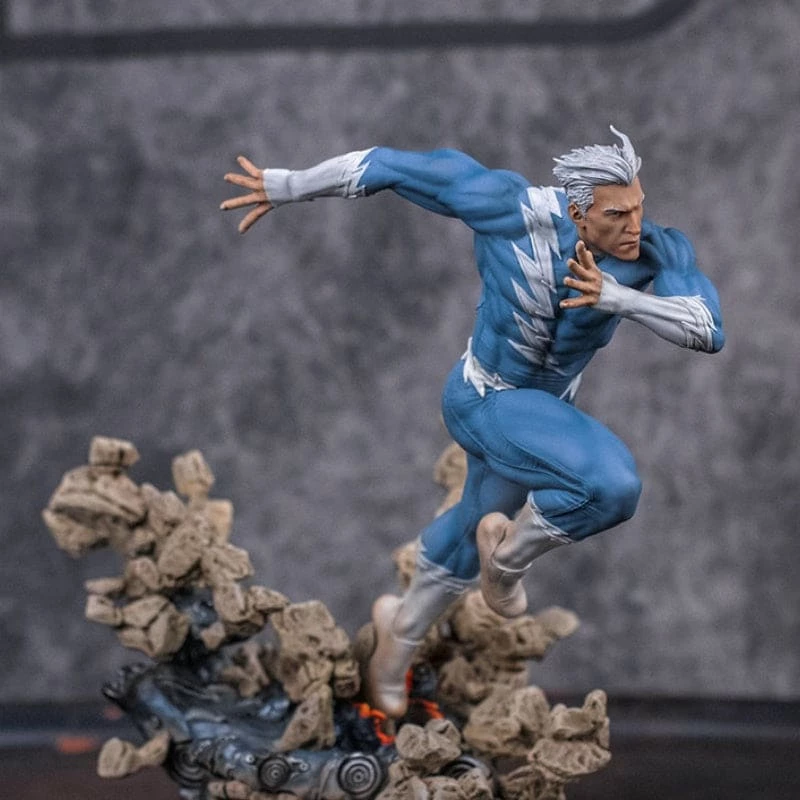 New 🥰 Official Iron Studios Marvel Quicksilver BDS Art 1:10 Scale Figure Marvel Universe ⭐ 4 Official Iron Studios Marvel Quicksilver BDS Art 1:10 Scale Figure Marvel Universe