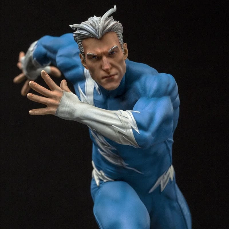 New 🥰 Official Iron Studios Marvel Quicksilver BDS Art 1:10 Scale Figure Marvel Universe ⭐ 9 Official Iron Studios Marvel Quicksilver BDS Art 1:10 Scale Figure Marvel Universe