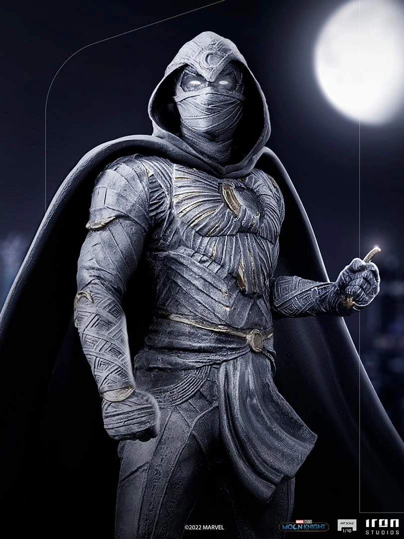 New π Official Iron Studios Moon Knight 1:10 Art Scale Statue π 2 Official Iron Studios Moon Knight 1:10 Art Scale Statue