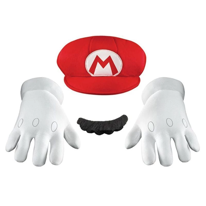 Outlet π€© Super Mario Official Mario Child Accessory Kit Nintendo π 1 Super Mario Official Mario Child Accessory Kit Nintendo