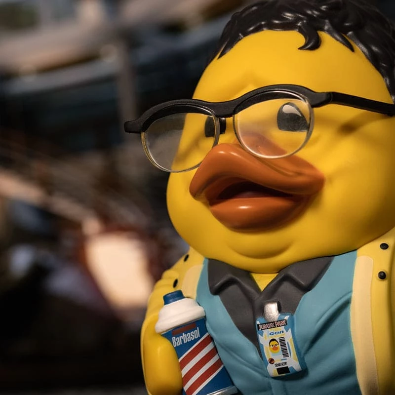 Promo β Jurassic Park Dennis Nedry TUBBZ Cosplaying Duck Collectible π₯° 5 Jurassic Park Dennis Nedry TUBBZ Cosplaying Duck Collectible