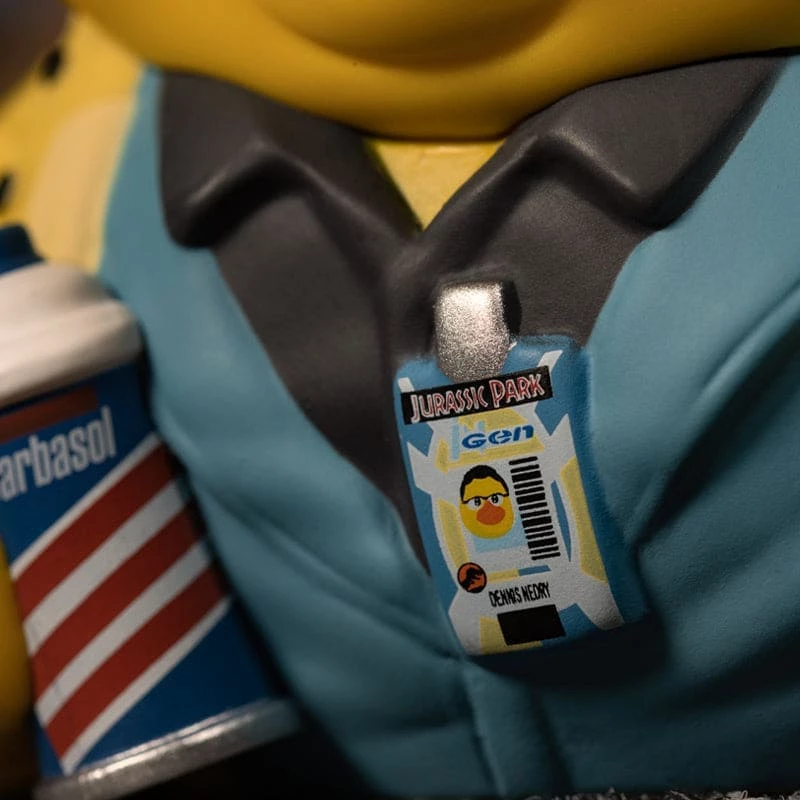 Promo β Jurassic Park Dennis Nedry TUBBZ Cosplaying Duck Collectible π₯° 6 Jurassic Park Dennis Nedry TUBBZ Cosplaying Duck Collectible