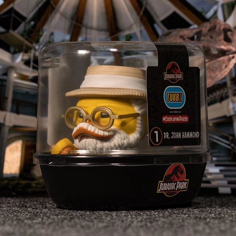 New π€© Jurassic Park Dr. John Hammond TUBBZ Cosplaying Duck Collectible βοΈ 2 Jurassic Park Dr. John Hammond TUBBZ Cosplaying Duck Collectible