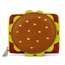 Loungefly Nickelodeon Spongebob Squarepants Plankton Krabby Patty Zip Around Wallet