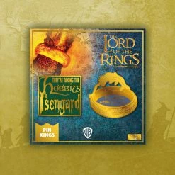 Pin Kings Lord Of The Rings Enamel Pin Badge Set 1.2 – Hobbits To Isengard & Gollum Accessories