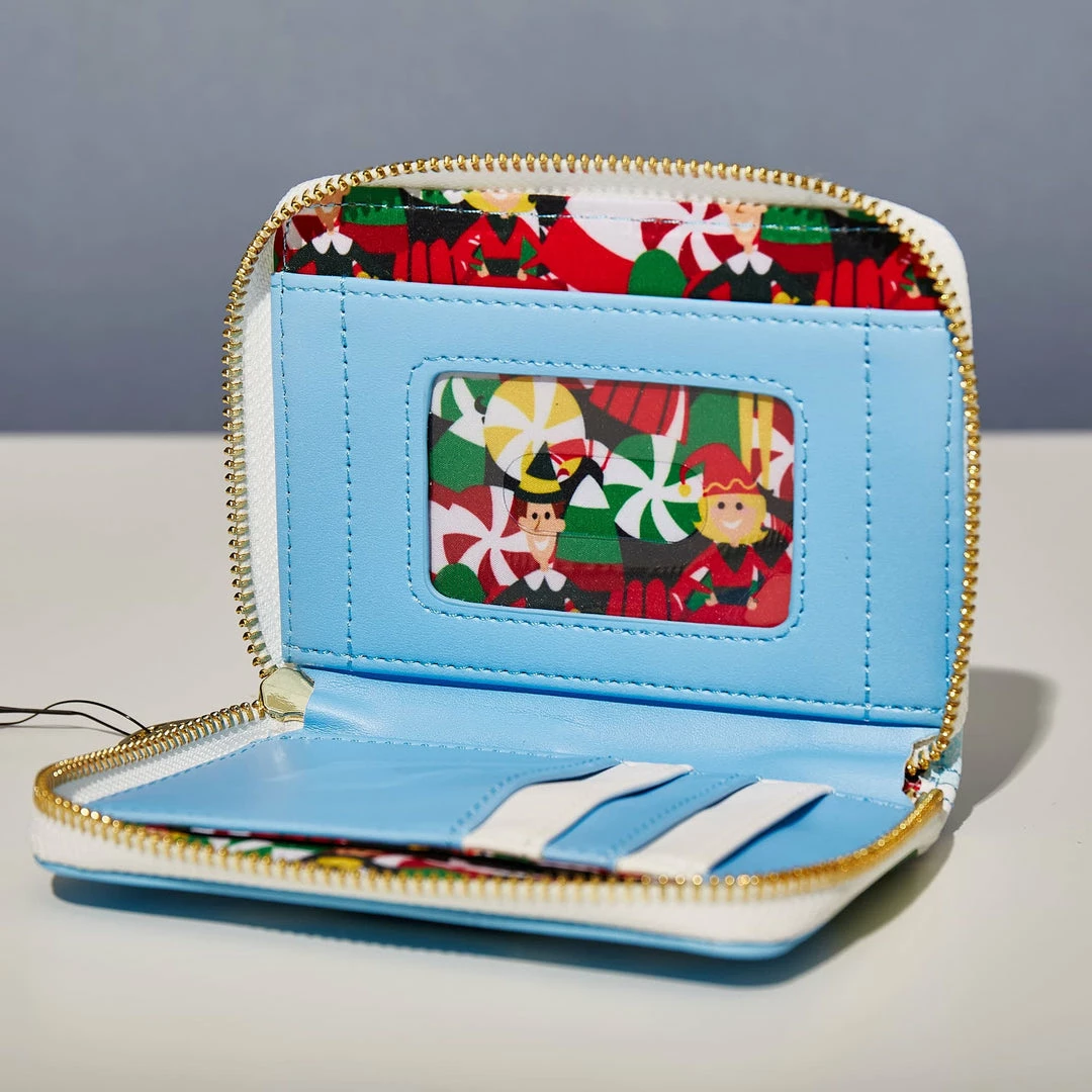 Hot Sale π₯ ELF LoungeFly Ebuddy And Friends Zip Around Wallet βοΈ 5 ELF LoungeFly Ebuddy And Friends Zip Around Wallet