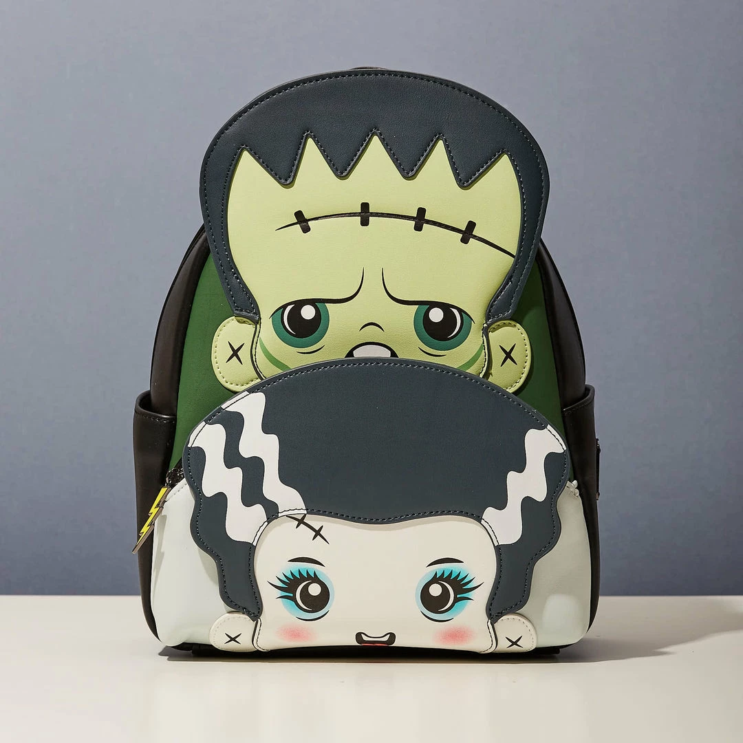 Top 10 𧨠Horror Bags LoungeFly Universal Monsters Frankie And Bride Cosplay Mini π Backpack π₯ 1 Horror Bags LoungeFly Universal Monsters Frankie And Bride Cosplay Mini Backpack
