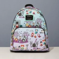 LoungeFly Disney Hocus Pocus Scene Aop Mini Backpack