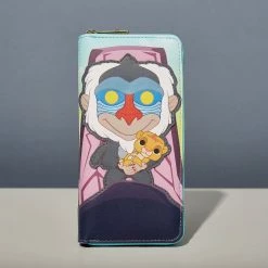 LoungeFly Pop By Disney Lion King Pride Rock Zip Around Wallet