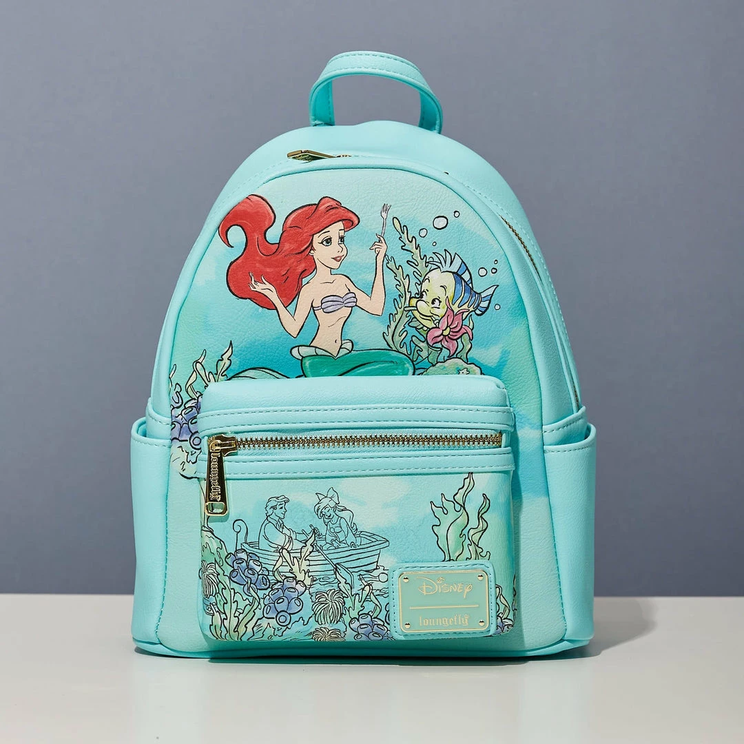 Budget π₯° The Little Mermaid Bags LoungeFly Bl Ariel Underwater Mini π Backpack-Sm π 1 The Little Mermaid Bags LoungeFly Bl Ariel Underwater Mini Backpack-Sm