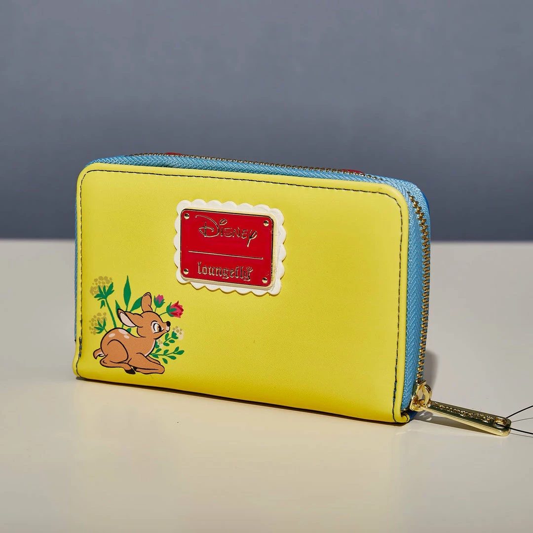 New π LoungeFly Disney Snow White Cosplay Bow Zip Around Wallet π€© 6 LoungeFly Disney Snow White Cosplay Bow Zip Around Wallet