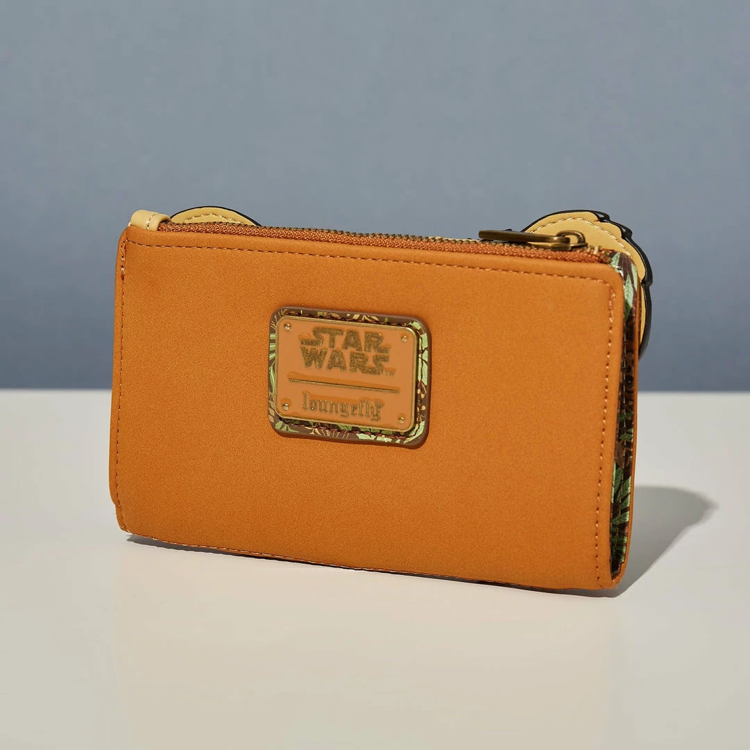 New π LoungeFly Star Wars Wicket Cosplay Flap Wallet β¨ 3 LoungeFly Star Wars Wicket Cosplay Flap Wallet