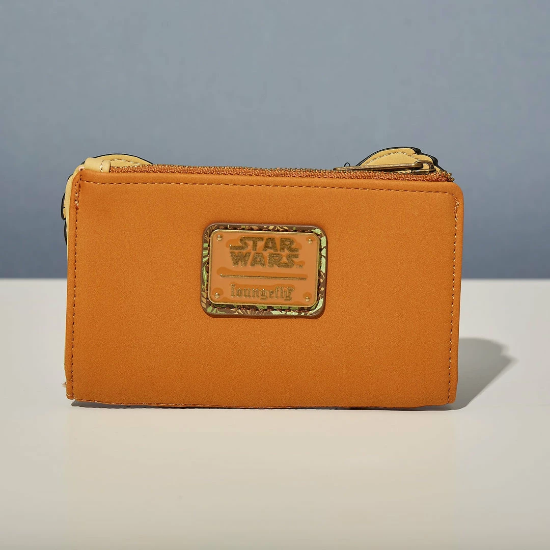 New π LoungeFly Star Wars Wicket Cosplay Flap Wallet β¨ 2 LoungeFly Star Wars Wicket Cosplay Flap Wallet