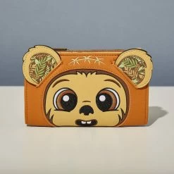 LoungeFly Star Wars Wicket Cosplay Flap Wallet