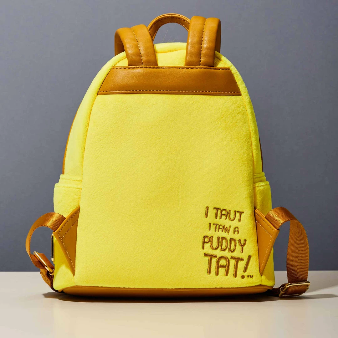 Hot Sale π€© LoungeFly Looney Tunes Tweety Plush Mini π Backpack β 4 LoungeFly Looney Tunes Tweety Plush Mini Backpack