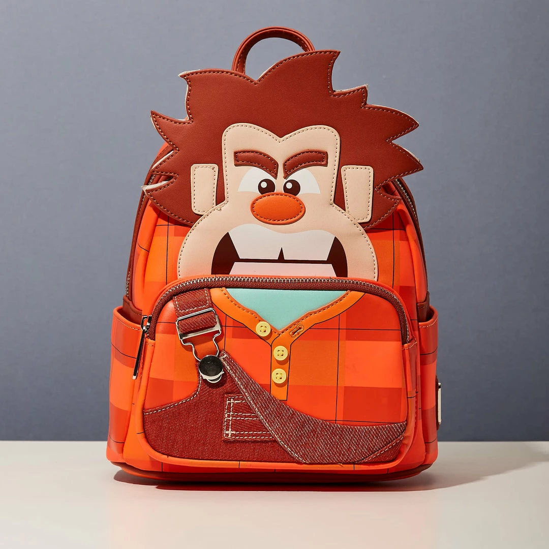 Best Sale π LoungeFly Disney Wreck It Ralph Cosplay Mini π Backpack Bags β 1 LoungeFly Disney Wreck It Ralph Cosplay Mini Backpack Bags