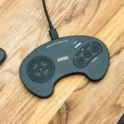 Best Sale ❤️ Official SEGA Mega Drive Hand Controller Wireless Charging Mat Phone Accessories 🥰 7 Official SEGA Mega Drive Hand Controller Wireless Charging Mat Phone Accessories