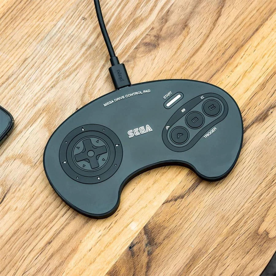 Best Sale ❤️ Official SEGA Mega Drive Hand Controller Wireless Charging Mat Phone Accessories 🥰 3 Official SEGA Mega Drive Hand Controller Wireless Charging Mat Phone Accessories