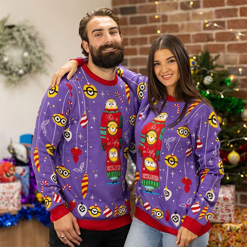 Brand new π Official Minions π Christmas Jumper / Ugly Sweater π 2 Official Minions Christmas Jumper / Ugly Sweater