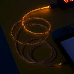 Official Minions LED USB C Cable & Thumb Grips (Nintendo Switch)