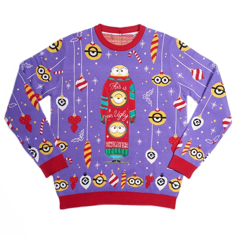 Brand new π Official Minions π Christmas Jumper / Ugly Sweater π 1 Official Minions Christmas Jumper / Ugly Sweater