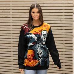 Horror Official Monsters Group Jumper / Ugly Sweater